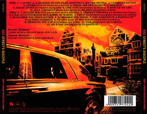 Nas : Street's Disciple (2xCD, Album, Enh)