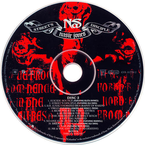 Nas : Street's Disciple (2xCD, Album, Enh)