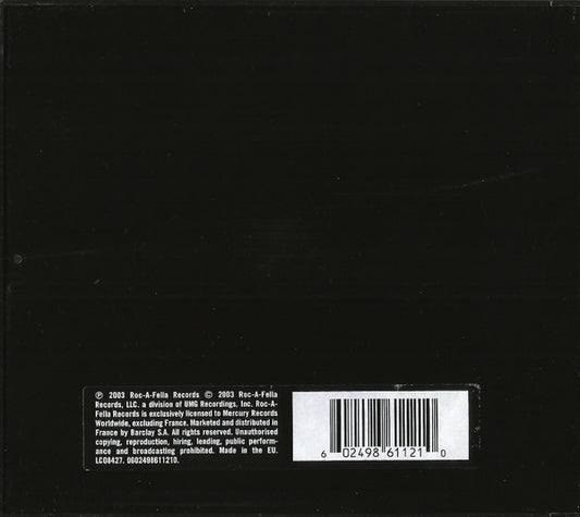 Jay-Z : The Black Album (CD, Album)