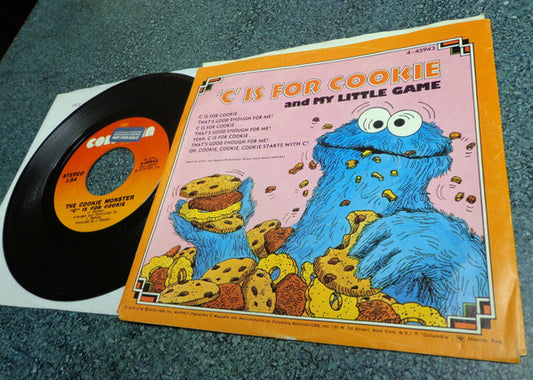 Cookie Monster / Susan Robinson : C Is For Cookie / My Little Game (7", Single)