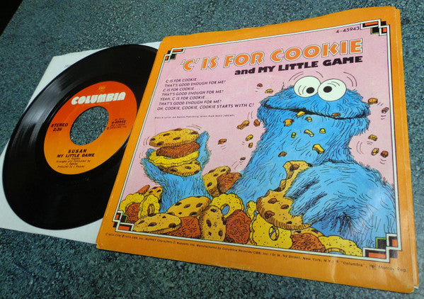 Cookie Monster / Susan Robinson : C Is For Cookie / My Little Game (7", Single)