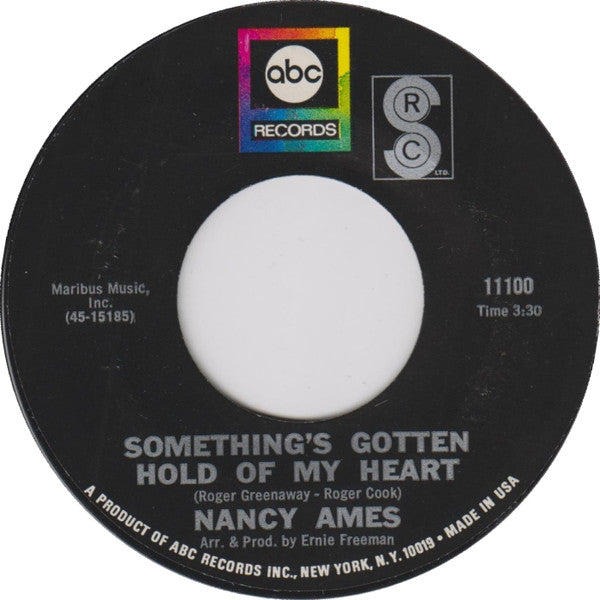 Nancy Ames : Something's Gotten Hold Of My Heart (7", Single)