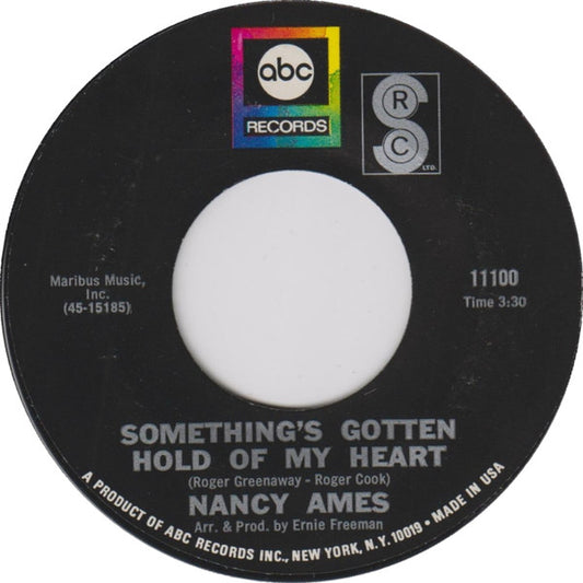 Nancy Ames : Something's Gotten Hold Of My Heart (7", Single)