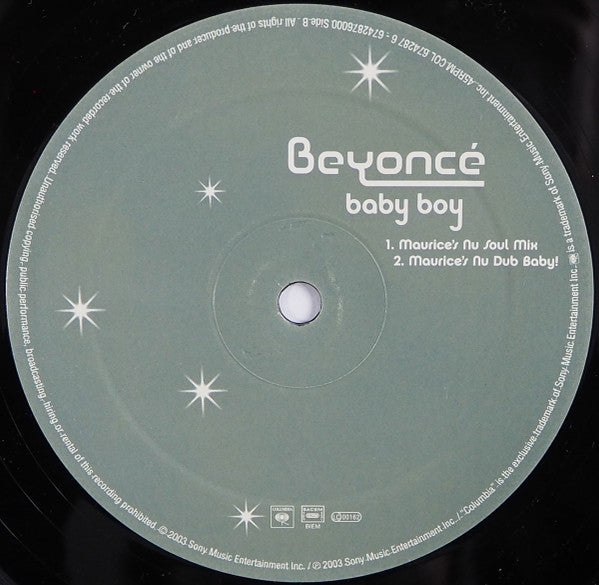 Beyoncé : Baby Boy (12")