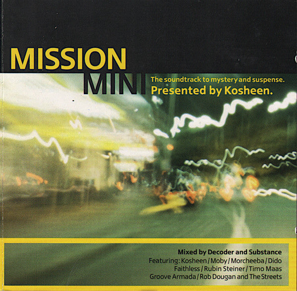Various : Mission Mini (The Soundtrack To Mystery And Suspense) (CD, Comp, Mixed)