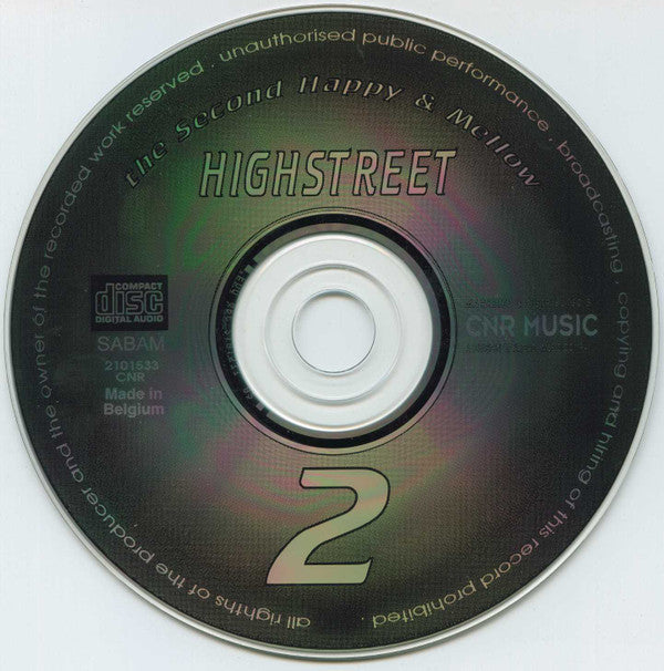 Various : Highstreet - The Happy & Mellow Club Tracks Vol. 2 (CD, Comp, Mixed)