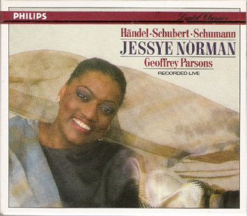 Georg Friedrich Händel, Franz Schubert, Robert Schumann, Jessye Norman : Handel - Schubert - Schumann (CD, Album)
