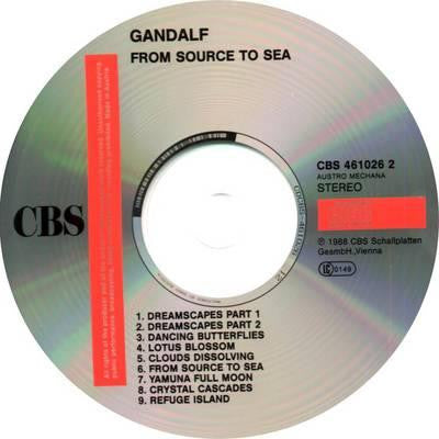 Gandalf : From Source To Sea (CD, Album)