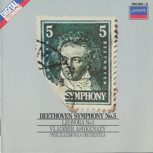 Ludwig van Beethoven, Philharmonia Orchestra, Vladimir Ashkenazy : Symphony No. 5 / "Leonore" No. 3 (CD, Album)
