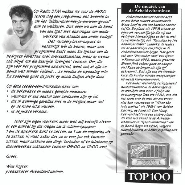 Various : Popclassics & Rarities (Het Beste Uit De Arbeidsvitaminen Top 100) (2xCD, Comp)