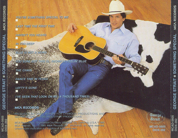 George Strait : Something Special (CD, Album)