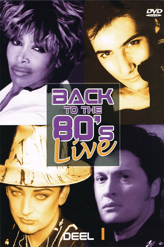 Various : Back To The 80's Live Deel 1 (DVD-V, Comp)