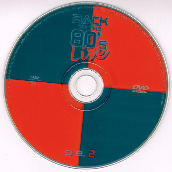 Various : Back To The 80's Live Deel 2 (DVD-V, Comp)