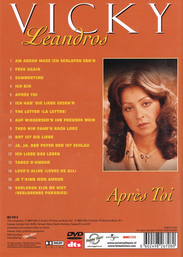 Vicky Leandros : Après Toi  (DVD-V)
