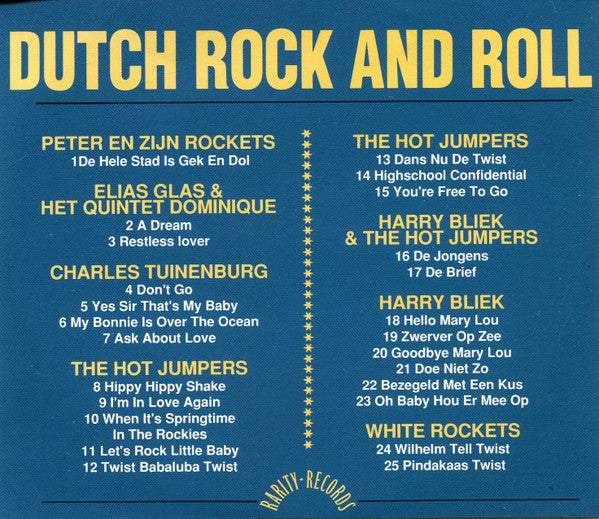 Various : Dutch Rock And Roll - Collector Items 1 (CD, Album)