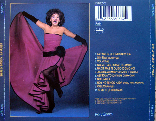 Shirley Bassey : La Mujer (CD, Album)
