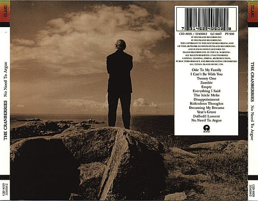 The Cranberries : No Need To Argue (CD, Album, PMD)