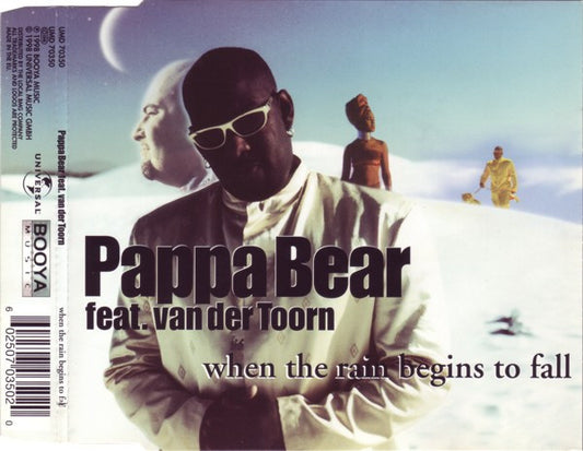 Pappa Bear Feat. Jan van der Toorn : When The Rain Begins To Fall (CD, Single)