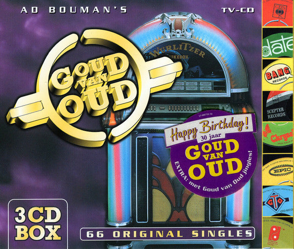 Various : Ad Bouman's Goud Van Oud (66 Original Singles) (3xCD, Comp)