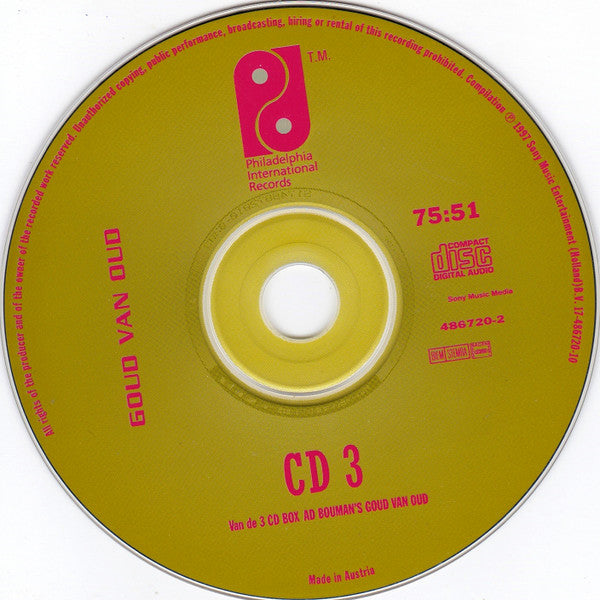 Various : Ad Bouman's Goud Van Oud (66 Original Singles) (3xCD, Comp)