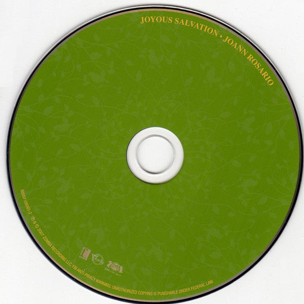 Joann Rosario : Joyous Salvation (CD, Album)