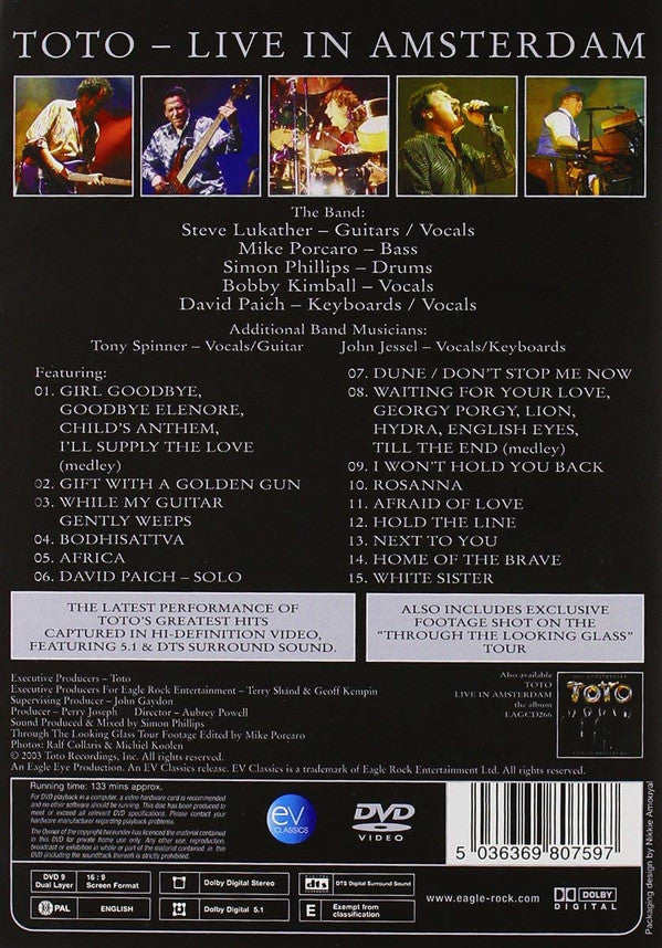 Toto : 25th Anniversary - Live In Amsterdam (DVD-V, RE, Multichannel, PAL, Dua)