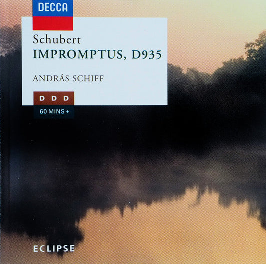 Franz Schubert, András Schiff : The Impromptus, D935 (CD, Album, RE)