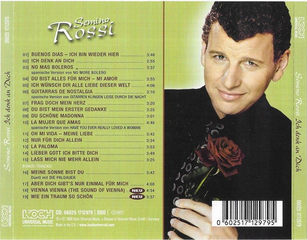 Semino Rossi : Ich Denk An Dich (CD, Album, S/Edition)