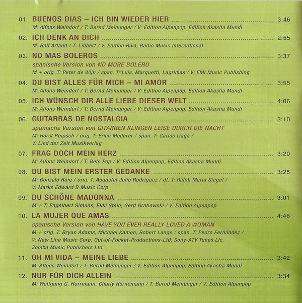 Semino Rossi : Ich Denk An Dich (CD, Album, S/Edition)
