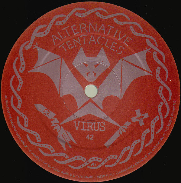 D.O.A. (2) : Don't Turn Yer Back (On Desperate Times) (12", EP, Red)