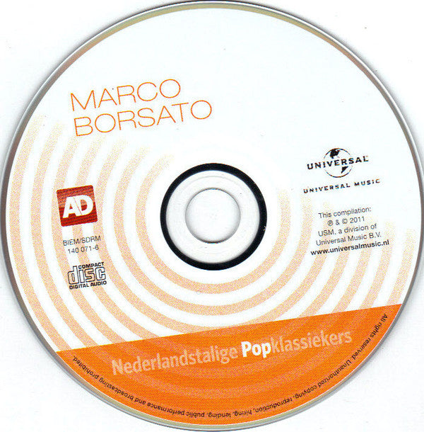 Marco Borsato : Nederlandstalige Popklassiekers (CD, Comp)