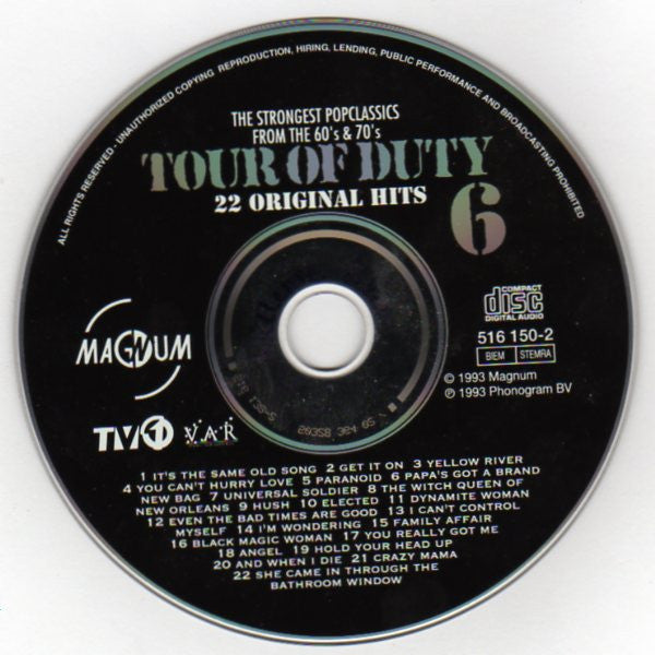 Various : Tour Of Duty 6 (CD, Comp)