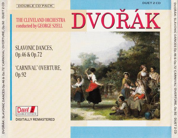 Antonín Dvořák, The Cleveland Orchestra, George Szell : Slavonic Dances, Op. 46 & Op. 72 / 'Carnival' Overture, Op. 92 (2xCD, Album, Comp)