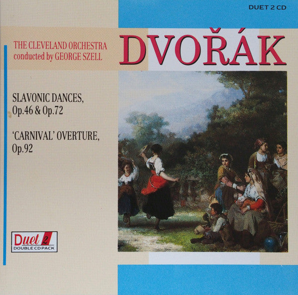 Antonín Dvořák, The Cleveland Orchestra, George Szell : Slavonic Dances, Op. 46 & Op. 72 / 'Carnival' Overture, Op. 92 (2xCD, Album, Comp)
