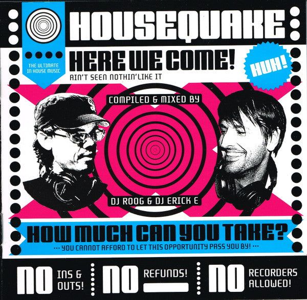 Roog & Erick E : Housequake (CD, Mixed + DVD-V)