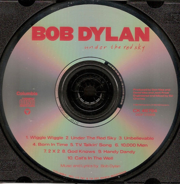 Bob Dylan : Under The Red Sky (CD, Album)