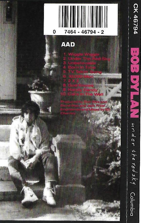 Bob Dylan : Under The Red Sky (CD, Album)