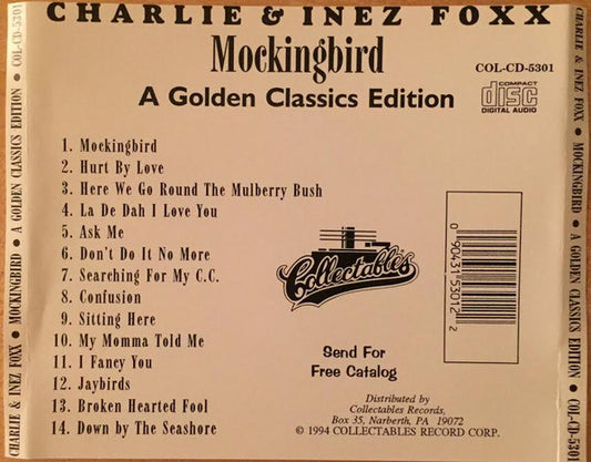Inez And Charlie Foxx : Mockingbird (A Golden Classics Edition) (CD, Comp)