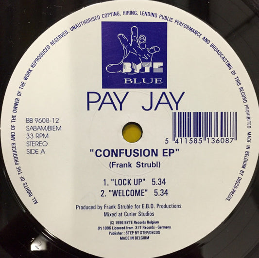 Pay Jay : Confusion EP (12")