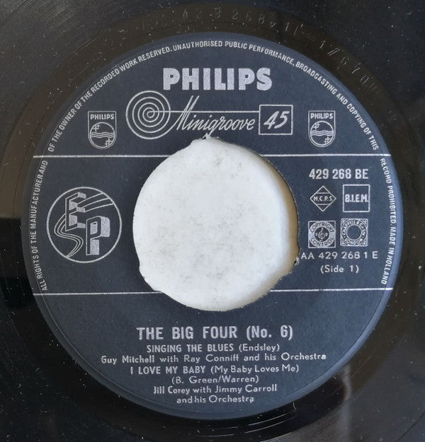 Various : The Big Four - No. 6 (7", EP, Comp)