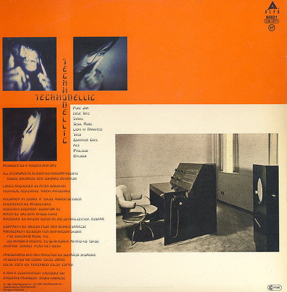 Yellow Magic Orchestra : Technodelic (LP, Album)