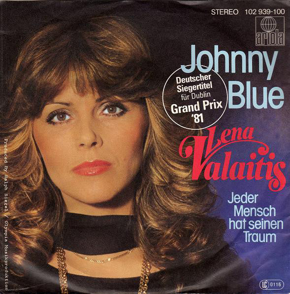Lena Valaitis : Johnny Blue (7", Single)