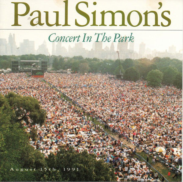 Paul Simon : Paul Simon's Concert In The Park (August 15th, 1991) (2xCD, Album)