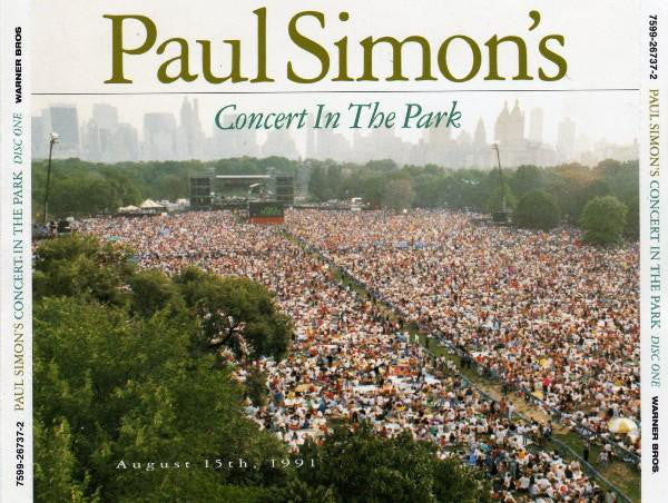 Paul Simon : Paul Simon's Concert In The Park (August 15th, 1991) (2xCD, Album)