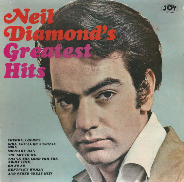 Neil Diamond : Neil Diamond's Greatest Hits (LP, Comp, RE, RM, Red)
