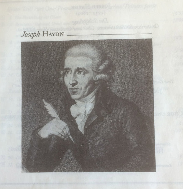 Joseph Haydn : Leonard Bernstein · Judith Blegen · Thomas Moser · Kurt Moll · Lucia Popp · Kurt Ollmann · Chor Des Bayerischen Rundfunks & Symphonie-Orchester Des Bayerischen Rundfunks : Die Schöpfung - Arien & Chöre • The Creation - Arias & Choruses (CD)
