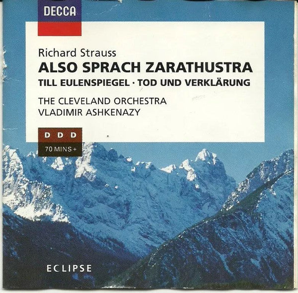 Richard Strauss : Also Sprach Zarathustra - Till Eulenspiegel - Tod Und Verklärung (CD, RE)