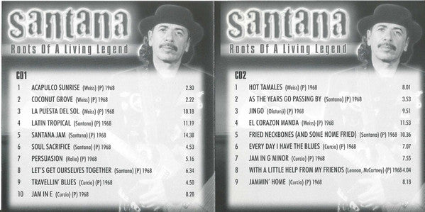 Santana : Roots Of A Living Legend (2xCD, Comp)
