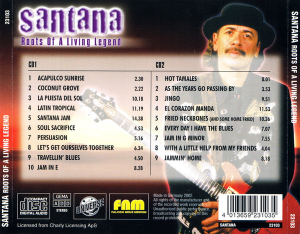 Santana : Roots Of A Living Legend (2xCD, Comp)