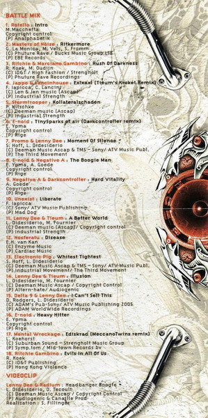 Lenny Dee Vs Radium : Beatz Brulée (CD, Enh, Mixed)